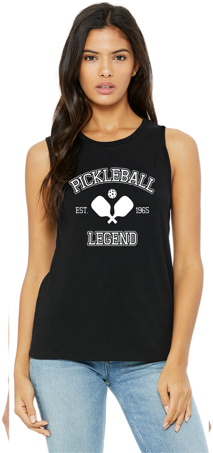 Pickleball Legend Womens Sleeveless Shirt | eBay